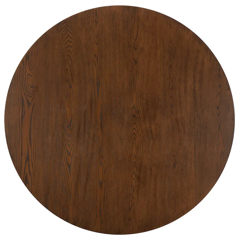 Round Solid Wood Dining Table